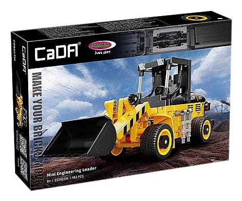 Jamara CaDA Wheel loader, Lastare, 8 År, Svart, Gul