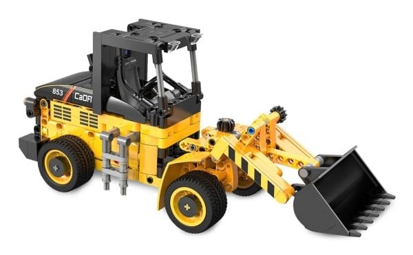 Jamara CaDA Wheel loader, Lastare, 8 År, Svart, Gul