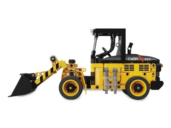 Jamara CaDA Wheel loader, Lastare, 8 År, Svart, Gul
