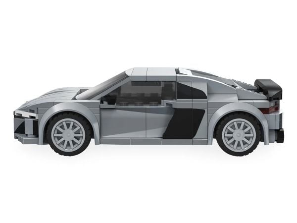 Jamara CaDA Audi R8 Coupé, auto, 8 vuotta, harmaa
