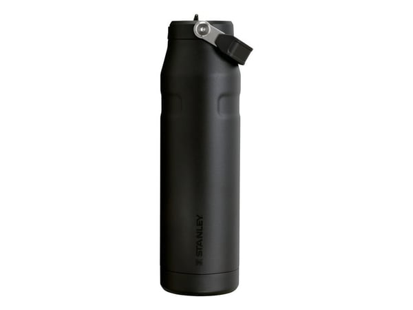 Stanley IceFlow, Daglig användning, 1060 ml, Fliplock, Rostfritt stål, Svart, Man / Kvinna