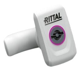 Rittal 2420.010, Kamlås, Plast, Hvit, 1 stykker, 50 g