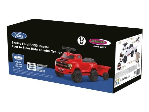 Jamara Shelby Ford F-150 Raptor med tilhenger hvit