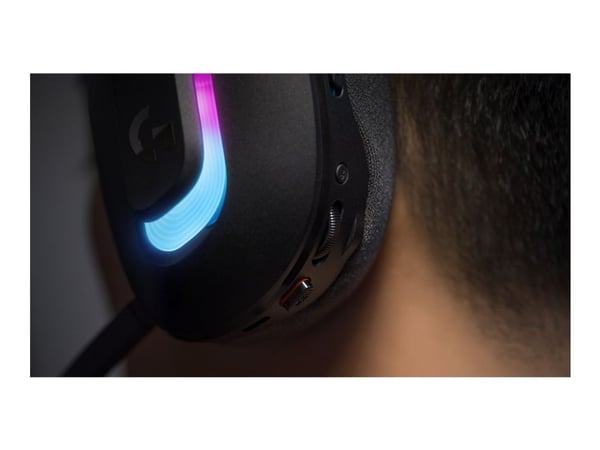 Logitech G G522 LIGHTSPEED over-ear-pelikuulokkeet, Bluetooth, musta