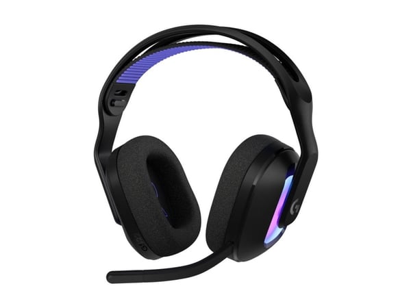 Logitech G G522 - Hodesett - full størrelse - Bluetooth / LIGHTSPEED - trådløs, kablet - USB-A, USB-C - svart