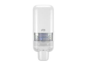 Manuell såpedispenser Tork S4 1000 ml plast hvit (6 stk./kartong)