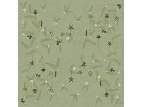 Servietter Bio Dunisoft 40 x 40 cm Airlaid Noel Pistachio Green, 6 pk x 60 stk/krt Servietter Bio Dunisoft 40 x 40 cm Airlaid Noel Pistachio Green, 6 pk x 60 stk/krt