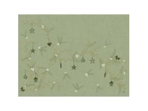 Bordserviett Bio Dunicel 30 x 40 cm Noel pistasjgrønn, 5 pk x 100 stk/krt