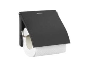 Brabantia ReNew holder for toalettpapir B1.7xL13.2xH12.3 cm metall matt sort, 6 stk/krt