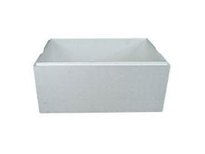 Termobox 1/1 GN L60xB40xH25 cm EPS utan lock vit (st.)