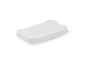 Lok Ready2Cook rektangulær L27,6xB18,4xH2,3 cm PET klar, 210 stk/krt