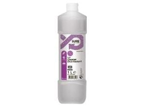 Rengjøring/desinfeksjon Sure Cleaner Desinfectant 1 l uten farge/parfyme gul, 6 x 1 l/krt