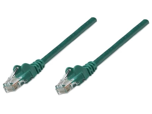 Intellinet RJ-45, 7.5m, Cat6, UTP, 7,5 m, Cat6, U/UTP (UTP), RJ-45, RJ-45, Grønn