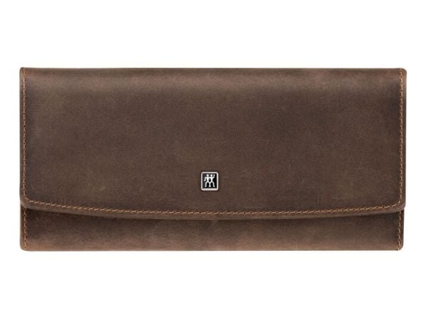 Zwilling TWINOX Neat's leather case, brown, 5 pc