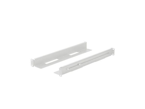 Lanberg - Monteringssett for rackskinne - RAL 7035, grå - 1U - 19"