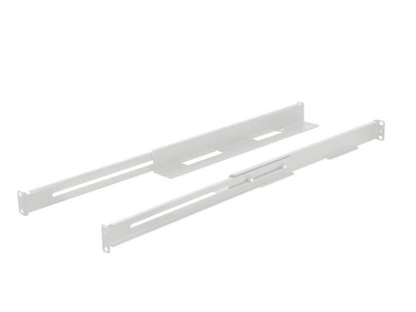 Lanberg - Monteringssett for rackskinne - RAL 7035, grå - 1U - 19"