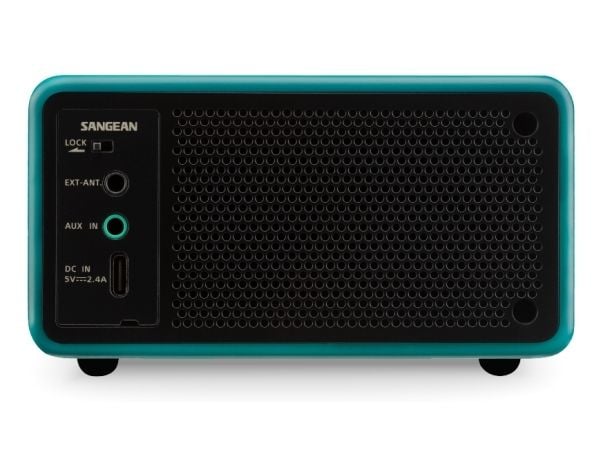 Sangean DDR-7X bordradio DAB+, FM AUX, Bluetooth®, DAB+, FM-tastelås, oppladbar grønn (A500496)