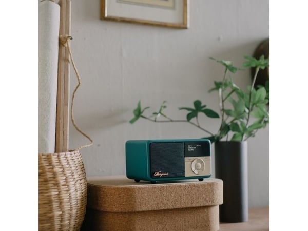 Sangean DDR-7X bordradio DAB+, FM AUX, Bluetooth®, DAB+, FM-tastelås, oppladbar grønn (A500496)