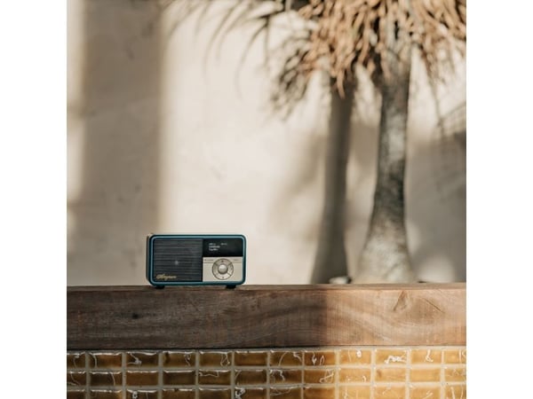 Sangean DDR-7X bordradio DAB+, FM AUX, Bluetooth®, DAB+, FM-tastelås, oppladbar grønn (A500496)