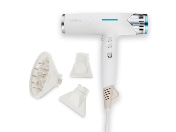 MEDION LIFE HD2, 95 °C, 82 dB, Hvit, Monokromatisk, 1,8 m, Knapper