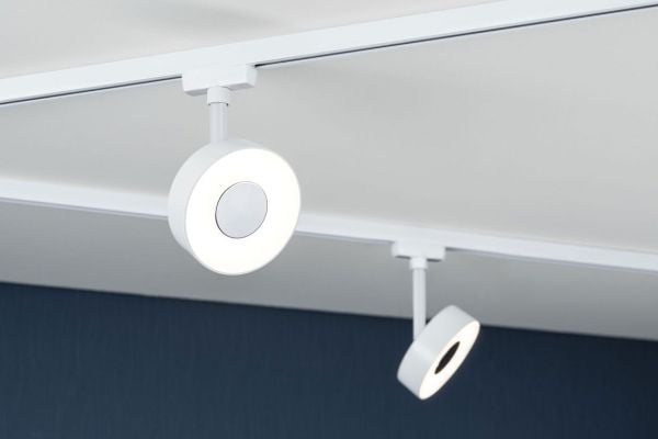 Paulmann Circle Korkeajännitekiskojärjestelmän valaisin URail 5 W Signal White (valkoinen)