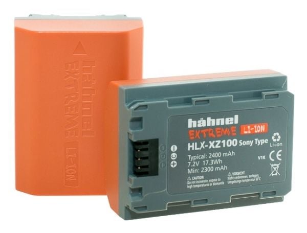 Hahnel HLX-XZ100, Sony, 2400 mAh, 7,2 V, Lithium-Ion (Li-Ion)