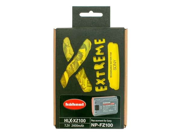 Hahnel HLX-XZ100, Sony, 2400 mAh, 7,2 V, Lithium-Ion (Li-Ion)