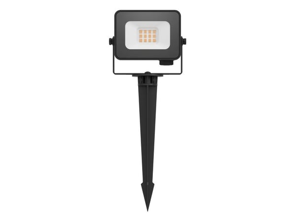 EGLO RISACCA-E LED-valonheitin ulkona mustana
