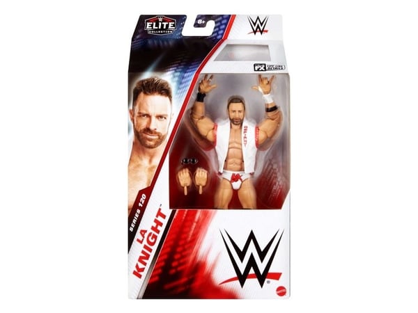 WWE Elite Collection LA Knight Action Figure, 8 år, Flerfarget, Plast