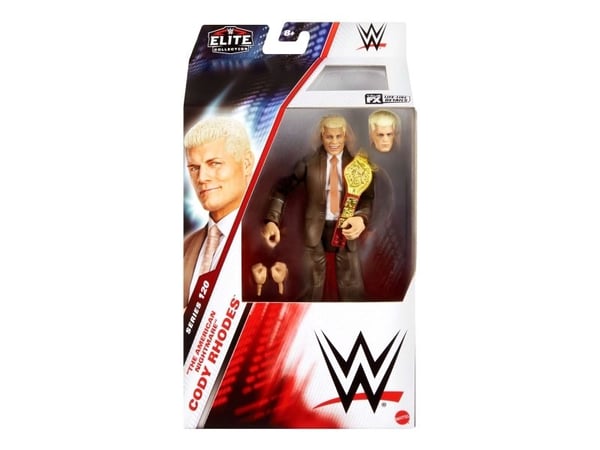 WWE Elite Collection ''The American Nightmare'' Cody Rhodes Action Figure, 8 år, Flerfarget, Plast