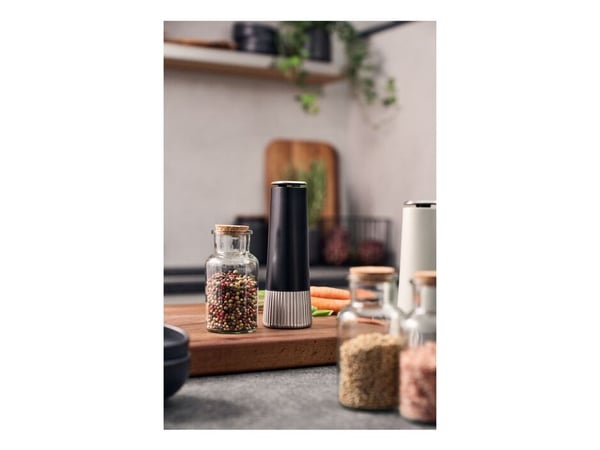 ZWILLING 1029698, Salt- og pepperkvern, Svart, Akrylonitril-butadien-styren (ABS), Keramisk, Pepper, Salt, 64 mm