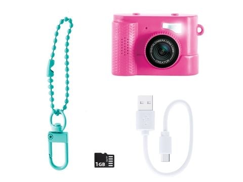 Canal Toys Photo Creator CLK061, vaaleanpunainen, suodatin, MicroSD (TransFlash), 1 GB, LCD, 2,44 cm (0,96")