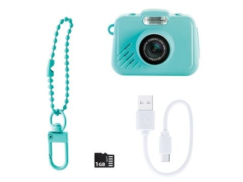 Canal Toys Photo Creator CLK 058, Turkoosi, Suodatin, MicroSD (TransFlash), 1 GB, LCD, 2,44 cm (0.96")