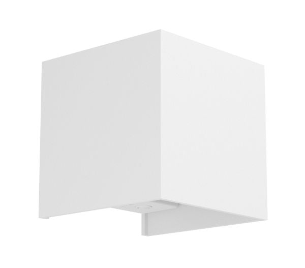EGLO Rincine, Vegglys, Hvit, Plast, IP44, Fasade, III