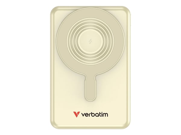 Verbatim Charge 'n' Go - Trådløs nødlader - magnetic, two cable, with display - 10000 mAh - 38.5 Wh - 22.5 watt - 3 A - PD 3.0, Fast Charge, Apple ...