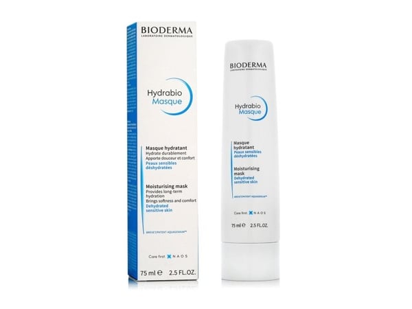 Bioderma hydrating mask, Hehkumaski, Naisten, Herkkä iho, Tasoittava, Geeli, 75 ml