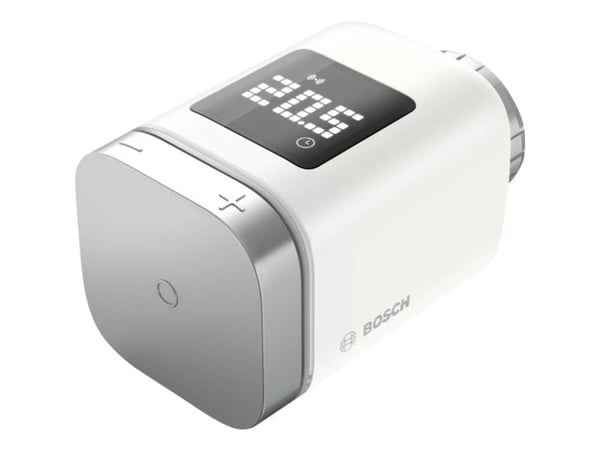 Bosch Smart Home Radiator Thermostat II +M - Radiatortermostat - trådløs - ZigBee 3.0 - 2.4 - 2.4835 GHz