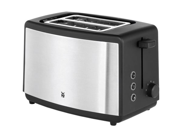 WMF Bueno 0414110011, 2 skiver, Svart, Sølv, 800 W, 220 - 240 V, 50 - 60 Hz, 300 mm