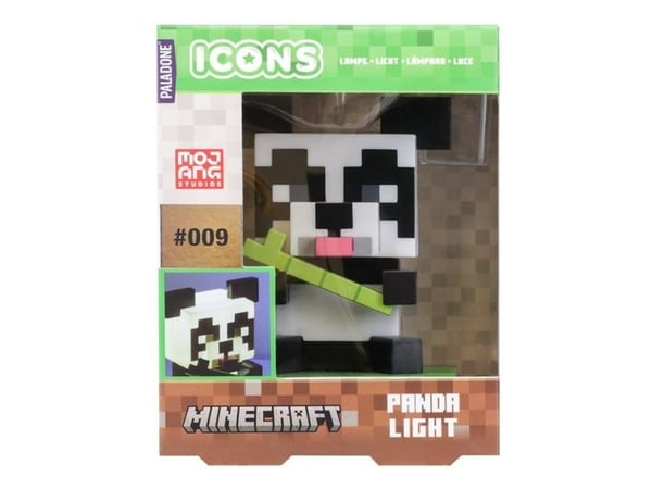 Paladone Icon Minecraft Panda - Dekorasjonslampe - varmglødslys