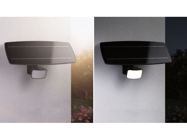 Paulmann Flotas Zigbee, Seinävalaistus ulkotiloihin, Antrasiitti, Muovi, Ruostumaton teräs, IP65, Julkisivu, III