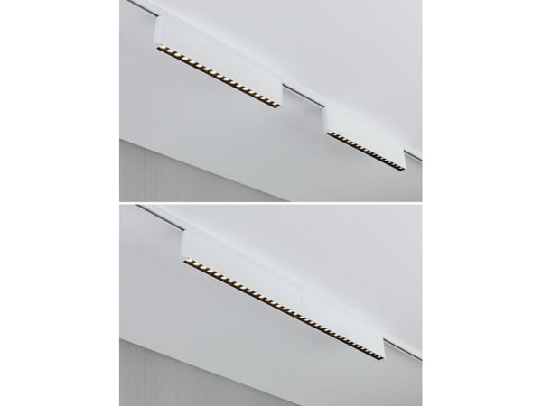 Paulmann URail ZELOS LED 3-STEP DIM 10W 1050lm IP20 3000K 230V vit RAL 9003 / aluminium