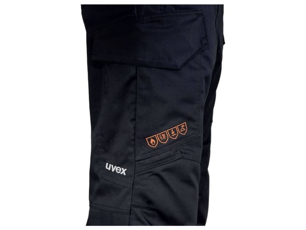 uvex 8849340 Byxor Grafit Storlek: 26
