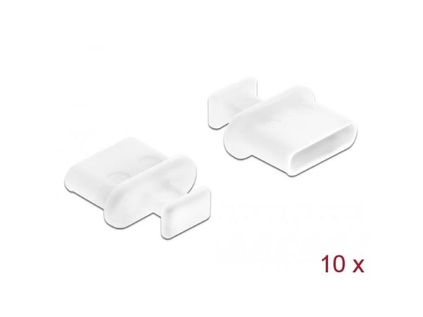 Delock pölysuoja USB Type-C naaras - Støvdække - sort (pakkaus 10 kpl)