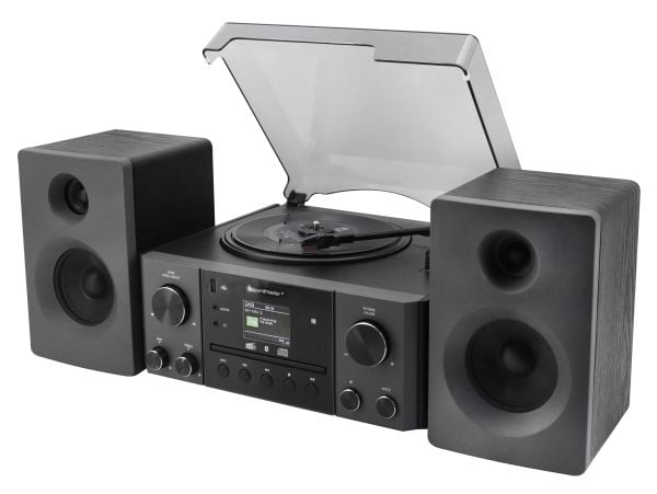 Soundmaster WIEŻA MCD1950SW BT, skivspelare, DAB+/FM-radio, CD/MP3, USB