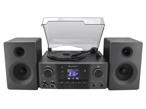 Soundmaster WIEŻA MCD1950SW BT, levysoitin, DAB+/FM Radio, CD/MP3, USB