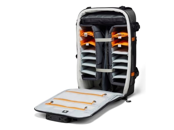 Lowepro Pro Trekker 650 AW II, Ryggsekk, Alle merker, Skulderrem, Rom til Notebook, Sort, Grå, Oransje