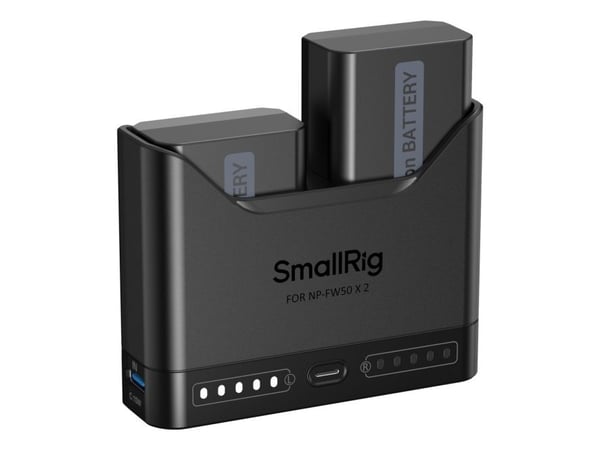 SmallRig 5488, Lithium-Ion (Li-Ion), 2 stykker, Batterier medfølger