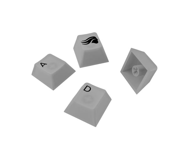 Glorious Gaming GLO-KB-ACC-KC-PC-POLY-US, Tastaturtaster, Polykarbonat (PC), Translucent
