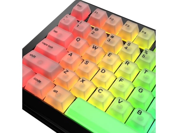 Glorious Gaming GLO-KB-ACC-KC-PC-POLY-US, Tastaturtaster, Polykarbonat (PC), Translucent