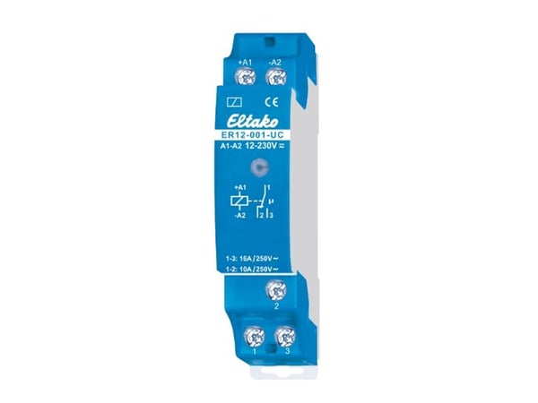 Eltako ER12-001-UC - Blau - Valkoinen - -20 - 50 °C - 250 V - 16 A - 10 - 230 V ( 22001601 )